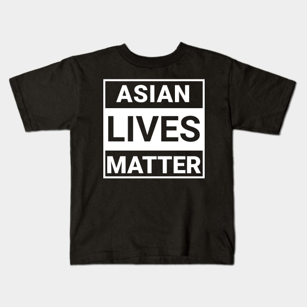 Asian Lives Matter Kids T-Shirt by Vanilla Susu